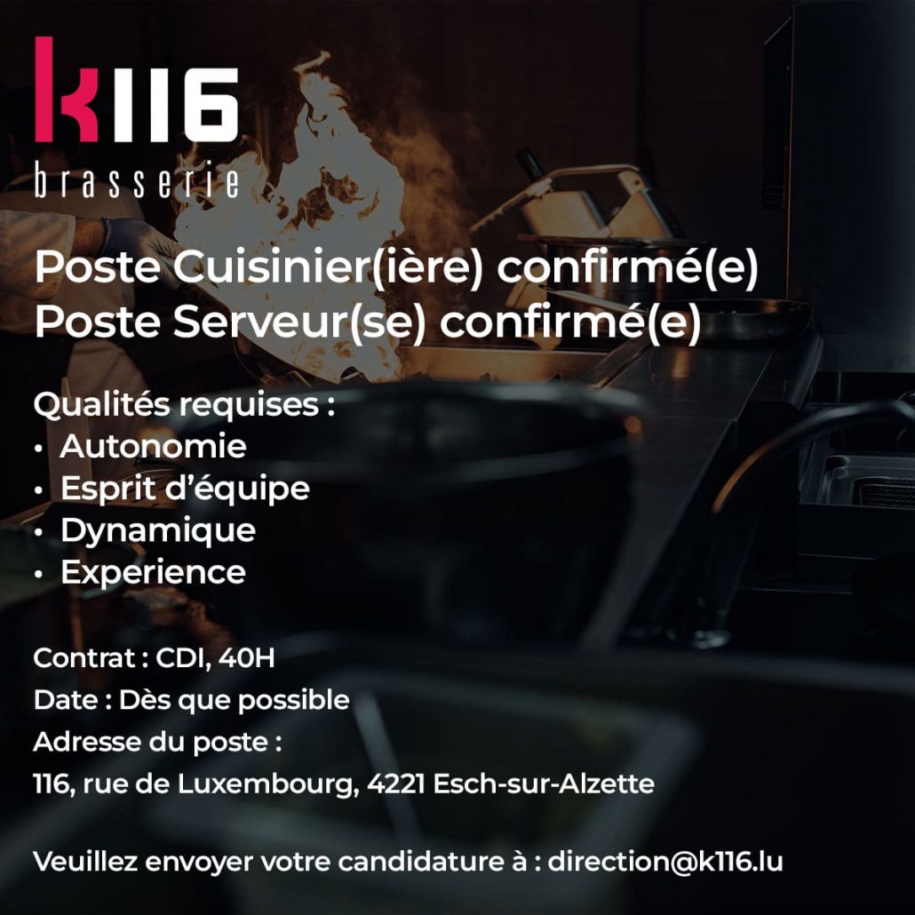 K116 Jobs